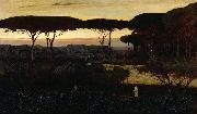 George Inness Pines and Olives at Albano Spain oil painting artist